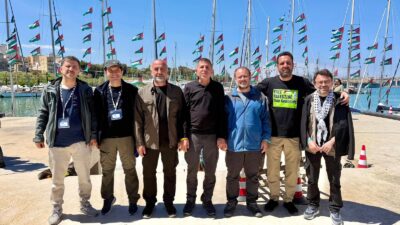 Özgürlük Filosu kapsamında Agusto’da bekleyişini sürdüren katılımcılar, Gazze ablukasını kırma