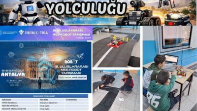 Afyonkarahisar Sandıklı Aktürkler İmam Hatip Ortaokulu öğrencileri, teknoloji dünyasında büyük