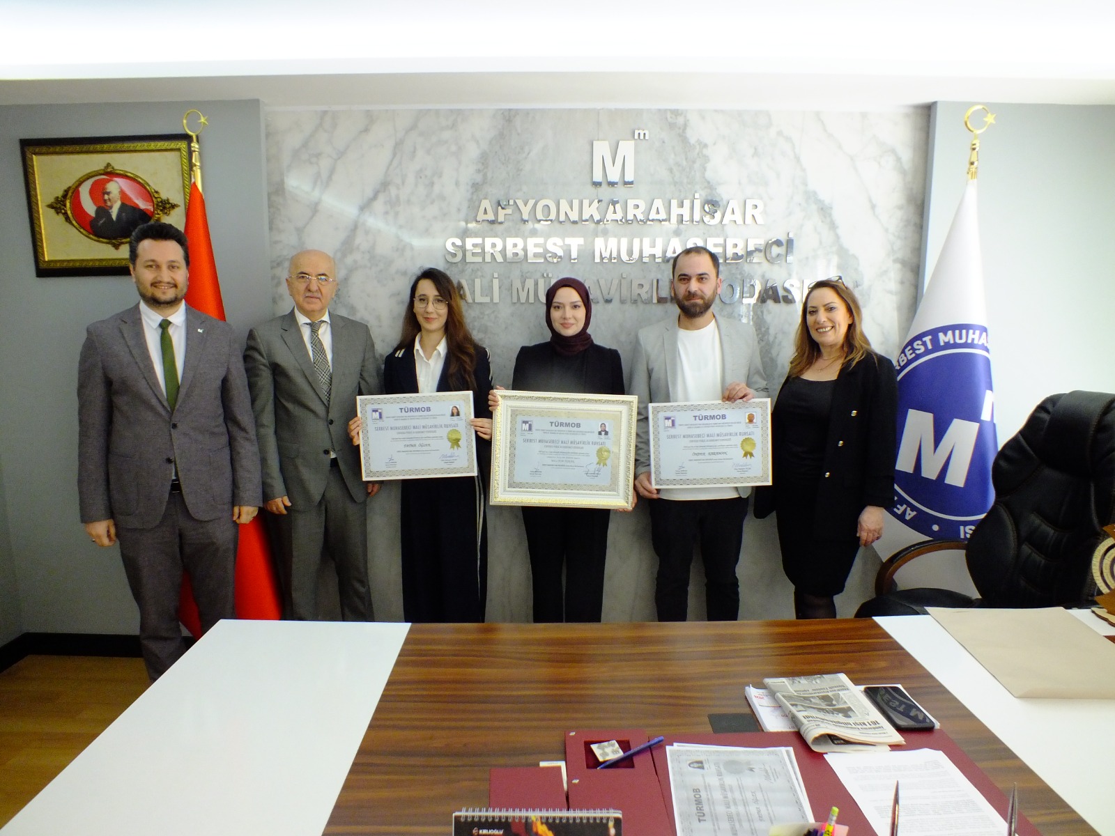 Afyonkarahisar Serbest Muhasebeci Mali Müşavirler Odası’nda (ASMMMO), mesleğe yeni adım