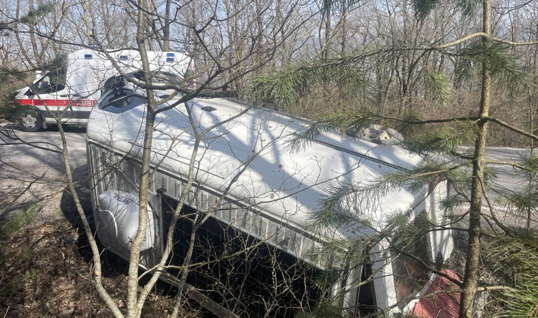 Bolu'da Seben ilçesinden şehir merkezine doğru seyir halinde olan bir