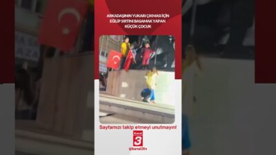 Kanal 3Paz, Nisan 26, 2026 8:00amURL:Embed:Arkadaşının yukarı çıkması için eğilip