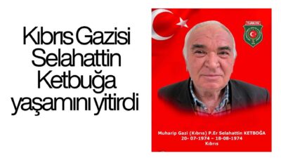 Afyonkarahisar’ın Sultandağı ilçesine bağlı Dereçine kasabası nüfusuna kayıtlı Kıbrıs Gazisi