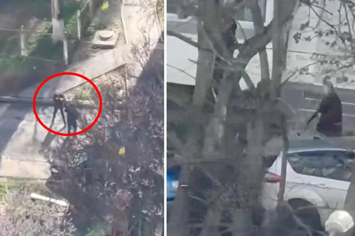 Ukrayna’nın başkenti Kiev, bir saldırganın sokak ortasında gerçekleştirdiği katliamla sarsıldı.