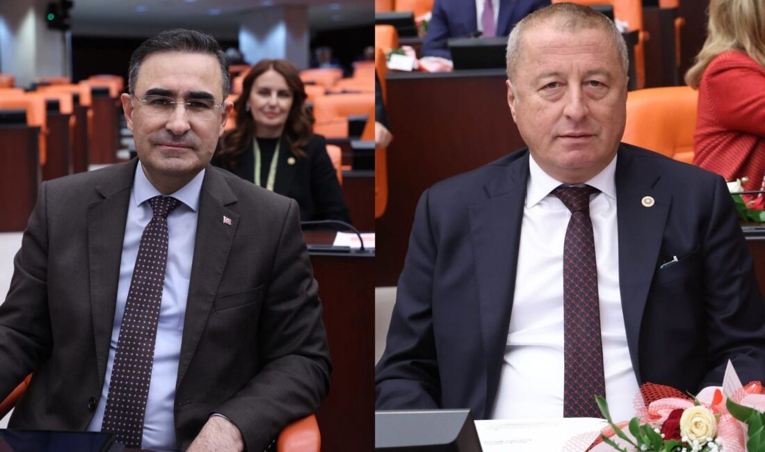 AK Parti Afyonkarahisar Milletvekili Hasan Arslan ile İYİ Parti Genel