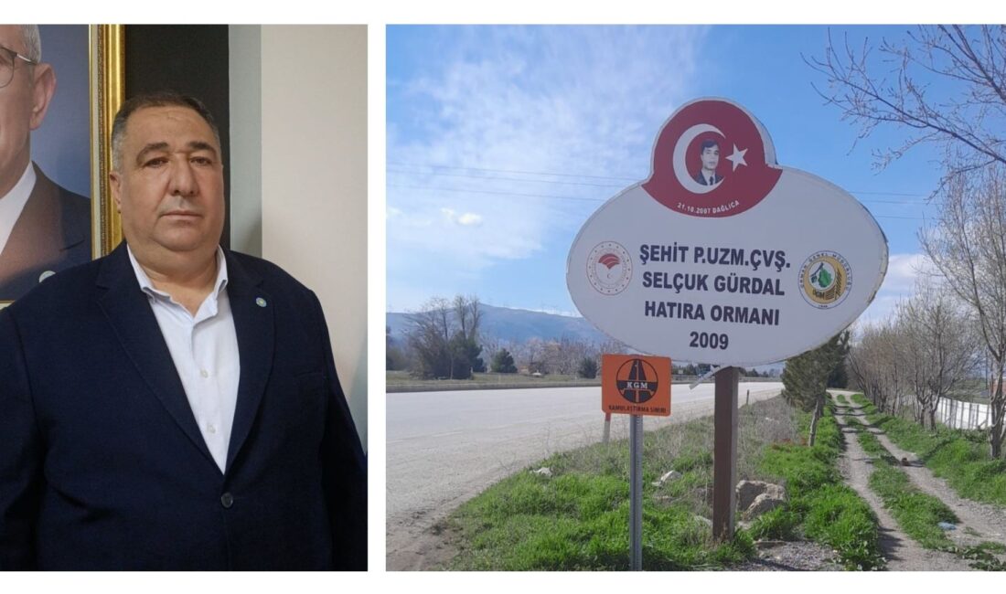 İYİ Parti Afyonkarahisar İl Başkanı Muhammet Mısırlıoğlu, Burunkaya Köyü yolunda