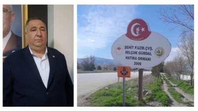 İYİ Parti Afyonkarahisar İl Başkanı Muhammet Mısırlıoğlu, Burunkaya Köyü yolunda