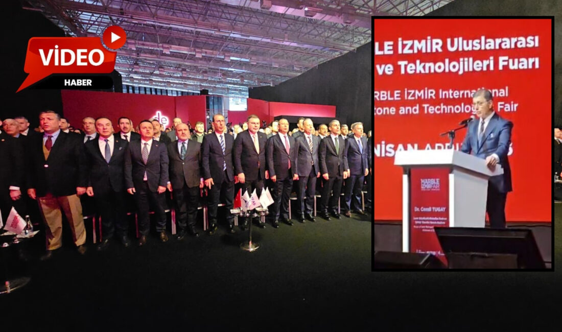 İzmir Büyükşehir Belediye Başkanı Cemil Tugay, Marble İzmir Uluslararası Doğaltaş