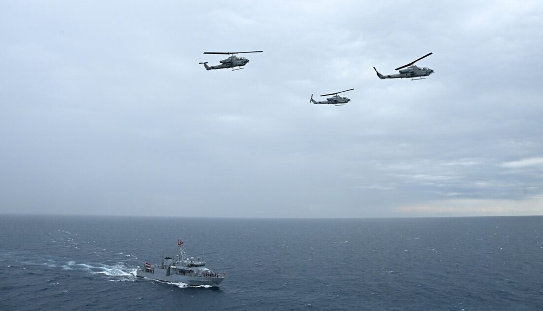 Türk Deniz Kuvvetleri’nin Karadeniz, Ege ve Doğu Akdeniz’de eş zamanlı