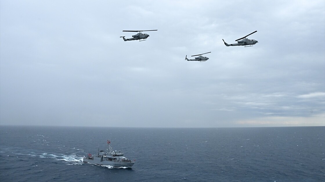 Türk Deniz Kuvvetleri’nin Karadeniz, Ege ve Doğu Akdeniz’de eş zamanlı