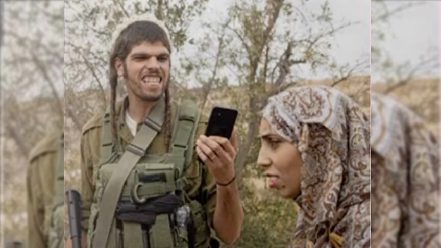 İşgal altındaki Batı Şeria'da, Ekim 2025'teki zeytin hasadı sırasında, askeri