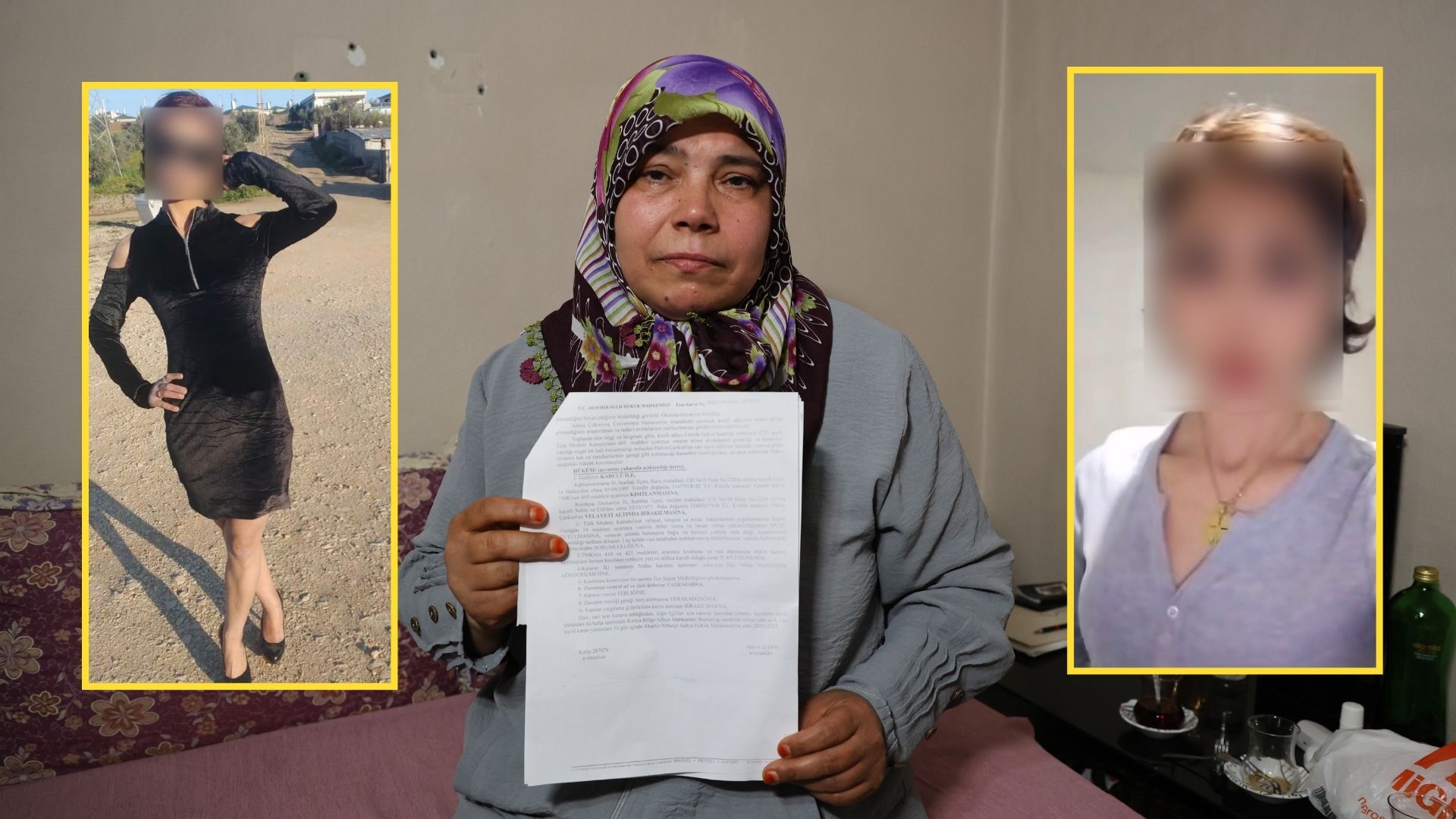 Adana'da sürekli evden kaçan bipolar hastası 3 çocuklu kadının annesi,