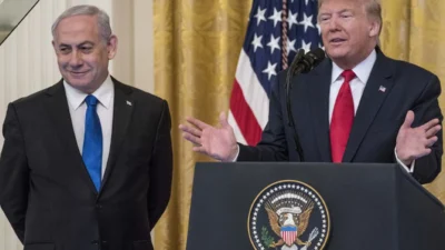 ABD Başkanı Donald Trump, İsrail Başbakanı Binyamin Netanyahu ile yaşadığı