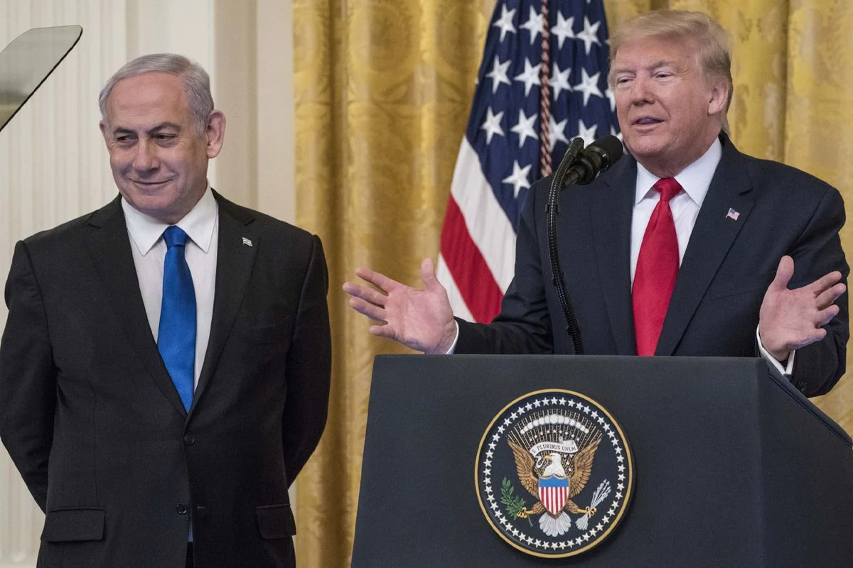 ABD Başkanı Donald Trump, İsrail Başbakanı Binyamin Netanyahu ile yaşadığı