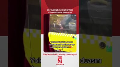 Bir polisimizin paylaştığı video sosyal medyada viral oldu! 📶https://kanal3.com.tr/ Sosyal
