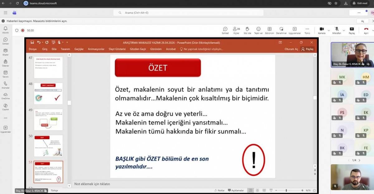 Afyonkarahisar Sağlık Bilimleri Üniversitesi Araştırma ve Geliştirme Komisyonu tarafından yürütülen
