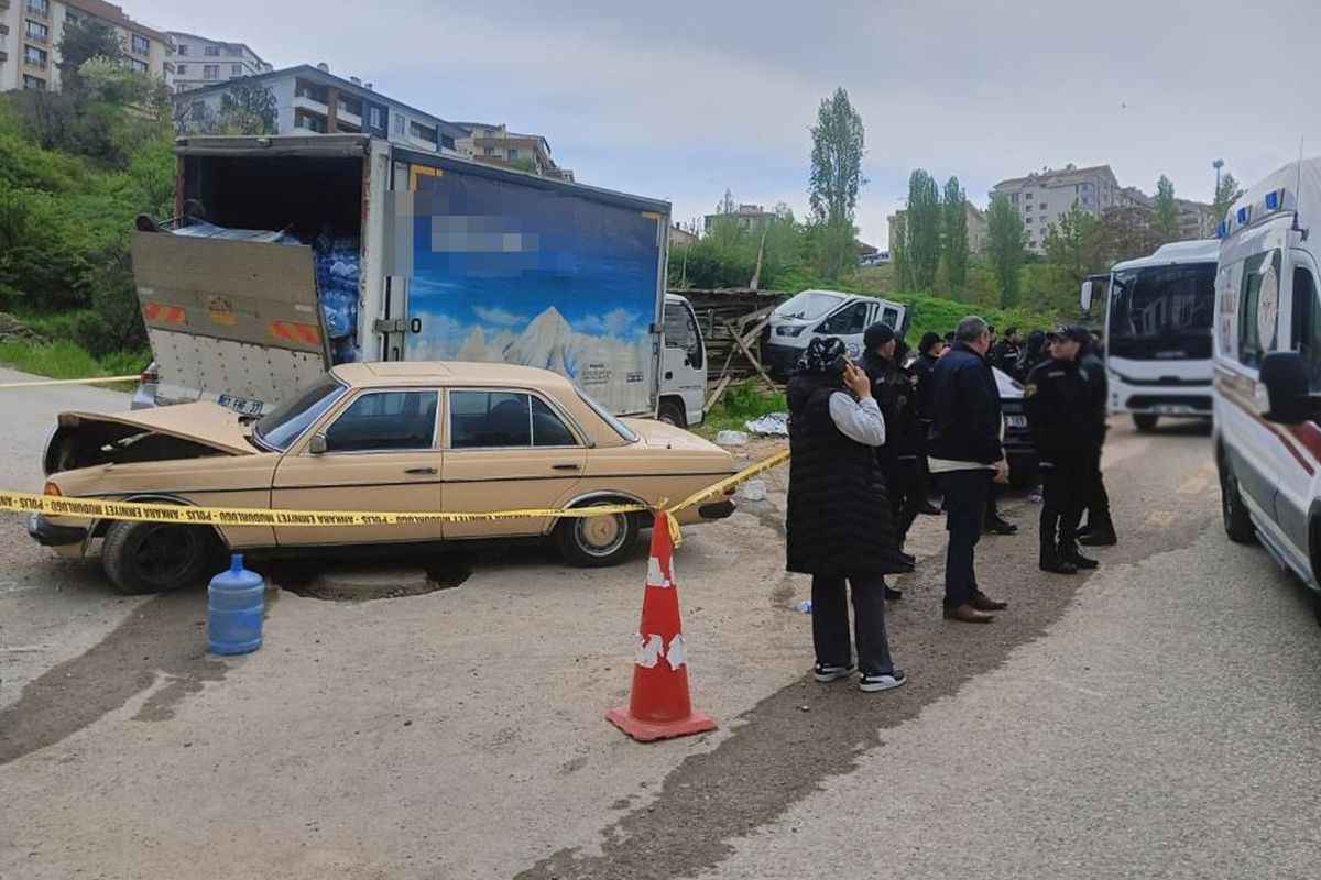 Ankara’nın Çankaya ilçesinde 1 Mayıs Emek ve Dayanışma Günü’nde meydana