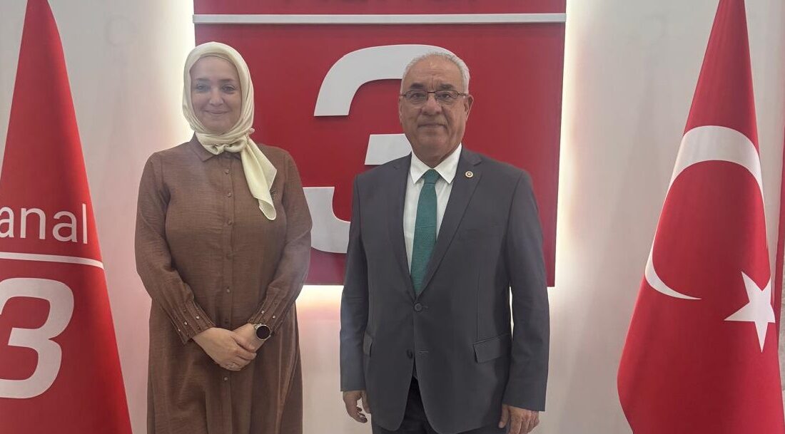Demokratik Sol Parti (DSP) Genel Başkanı Önder Aksakal, Kanal 3