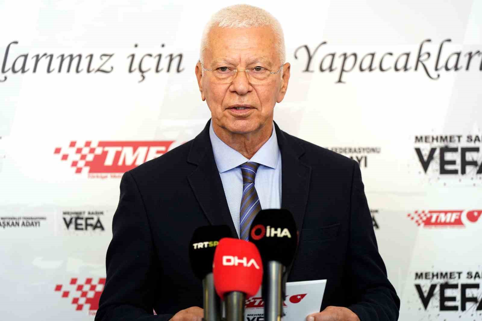 Türkiye Motosiklet Federasyonu Başkanı Mehmet Sadık Vefa, federasyon olarak organizasyonun