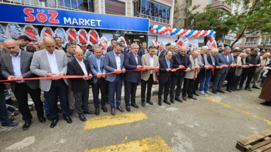 Afyonkarahisar’ın yerel zincir marketlerinden Söz Mağazası, büyüme yatırımlarına bir yenisini