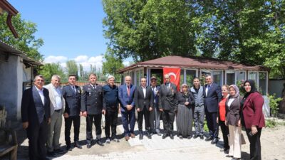 Afyonkarahisar’ın Çobanlar ilçesinde Kurban Bayramı dolayısıyla anlamlı bir ziyaret gerçekleştirildi.