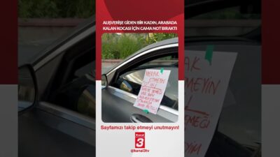 Kanal 3Pts, Mayıs 25, 2026 10:00amURL:Embed:Alışverişe giden bir kadın, arabada