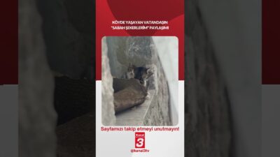 Köyde yaşayan vatandaşın “Sabah şekerlerim” paylaşımı… 📶https://kanal3.com.tr/ Sosyal Medya Hesaplarımızı