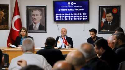 AK Parti Afyonkarahisar İl Başkanlığı tarafından haftalık İl Yürütme ve