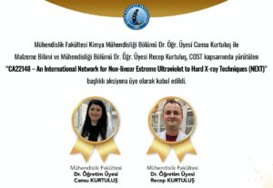 Afyon Kocatepe Üniversitesi (AKÜ) bilim insanları, Avrupa’nın önemli araştırma ağlarından