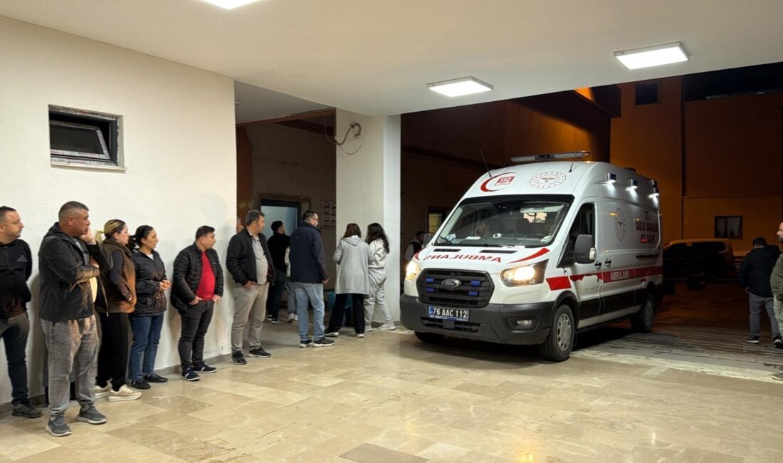 Iğdır’ın Karakoyunlu ilçesinde çocukların silahla şaka yaptığı esnada meydana gelen