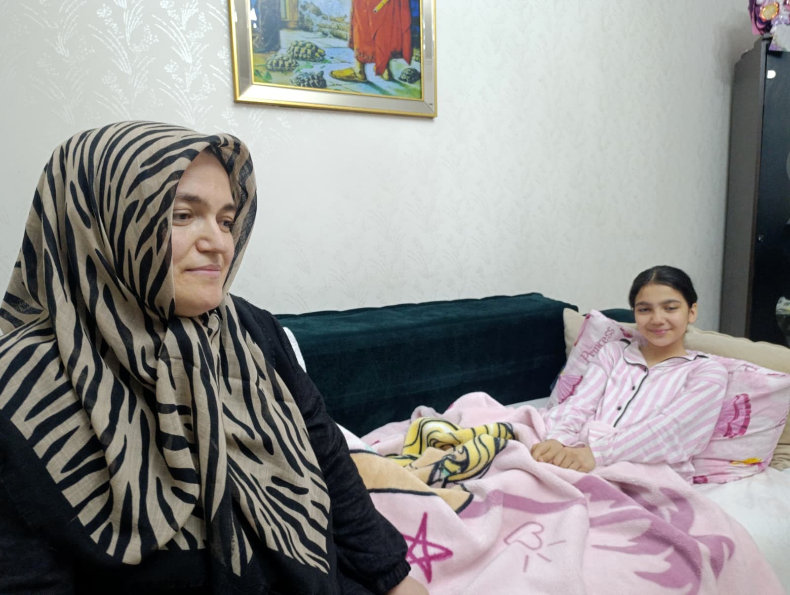 Kahramanmaraş'ta meydana gelen okul saldırısında yaralanan öğrenci Fatma İkra Çam