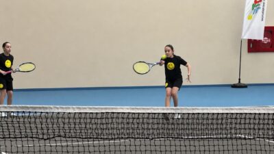 Afyonkarahisar, okul sporları kapsamında düzenlenen Minikler ve Küçükler Tenis Grup