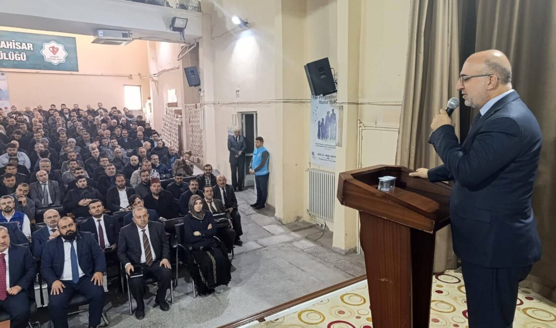 Afyonkarahisar’da düzenlenen "2026 Yılı Vekaletle Kurban Tanıtım Toplantısı", kurban ibadetinin