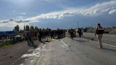 Iğdır’ın Aralık ilçesine bağlı Hasanhan köyünde, otomobilin çarptığı motosiklet sürücüsü