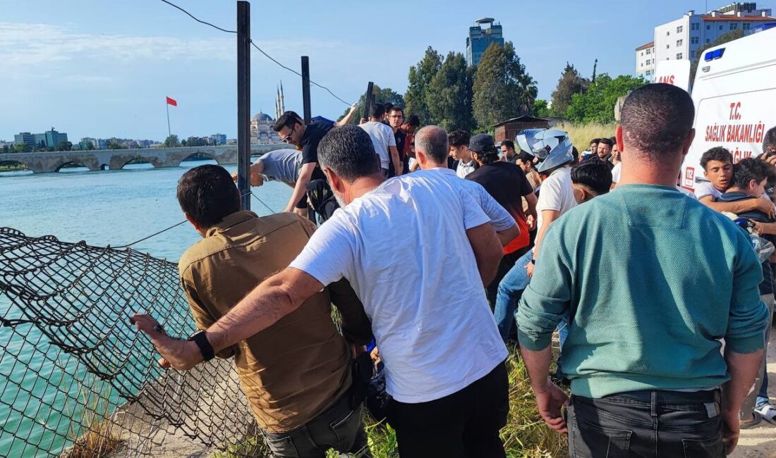 Adana’da arkadaşlarıyla birlikte nehre giren 17 yaşındaki Enes Kozak, akıntıya