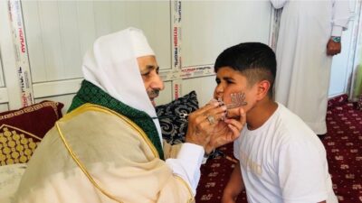 Sosyal medyada yayılan görüntüler Şanlıurfa’nın Viranşehir ilçesinde büyük bir izdihama