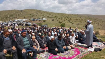 Afyonkarahisar’ın Şuhut ilçesine bağlı Çakırözü köyünde, geleneksel hale gelen şükür