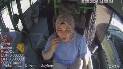 Bursa'nın İnegöl ilçesinde, Alanyurt güzergahında seyir halinde olan bir halk