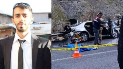 Hakkari’nin Çukurca ilçesi karayolu üzerinde gece geç saatlerde kontrolden çıkan