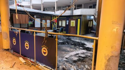 Bursa’nın İnegöl ilçesinde bir pasaj içinde faaliyet gösteren Fenerbahçeliler Derneği’nde