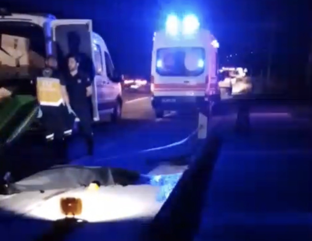 Muğla’nın Bodrum ve Milas ilçelerini birbirine bağlayan karayolunda dün akşam