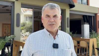 Muğla’nın Fethiye ilçesinde bir meyhanenin açılış törenine katılarak kurdele kesimi