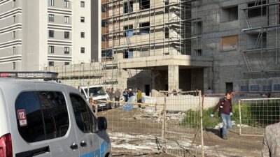 Kayseri’nin Kocasinan ilçesinde bir inşaatta meydana gelen iş kazasında, dış