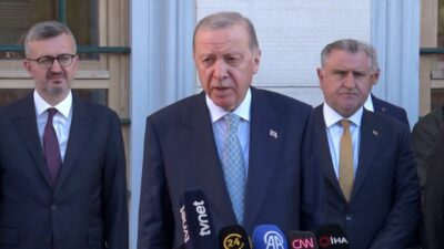 Cumhurbaşkanı Recep Tayyip Erdoğan, Kurban Bayramı namazını İstanbul'daki Büyük Çamlıca