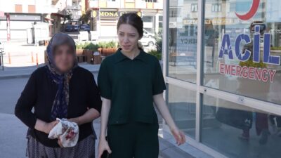 Gaziantep'te Kurban Bayramı'nın ilk gününde, bayram namazının ardından kurban kesmeye