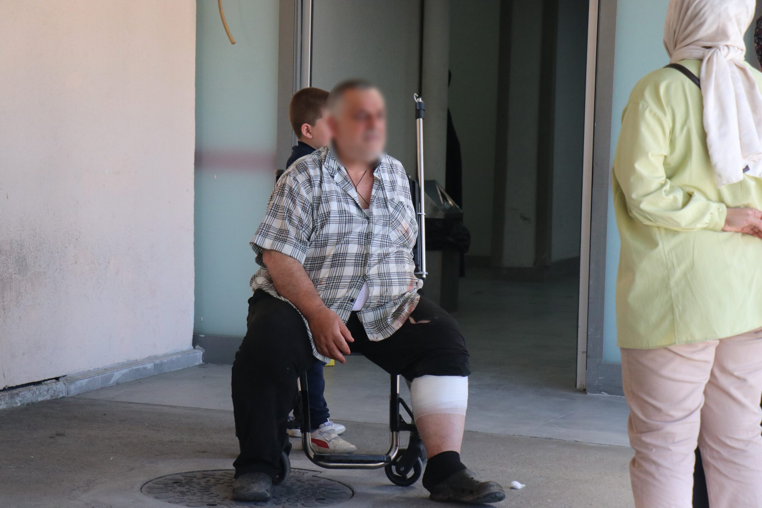 Sakarya'da Kurban Bayramı'nın ilk gününde, bayram namazının ardından kurban ibadetini