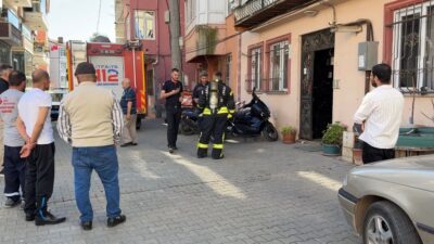 Kocaeli'nin İzmit ilçesinde, apartman dairesinden yayılan ağır kokulardan şüphelenen komşuların