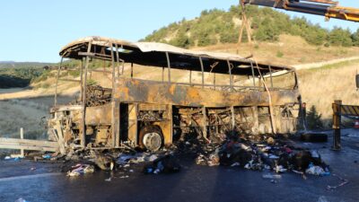 Denizli-Aydın Otoyolu Sarayköy ilçesinde sabaha karşı meydana gelen ve 8