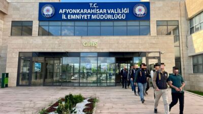 Afyonkarahisar İl Emniyet Müdürlüğü ekipleri, “Bilişim Sistemlerinin Kullanılması Suretiyle Nitelikli