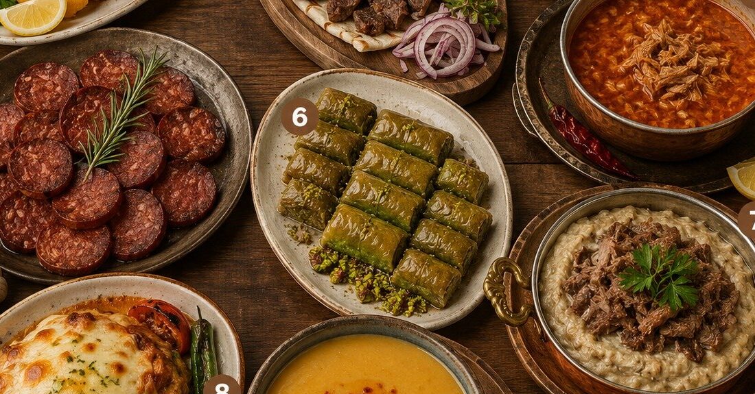 Uluslararası gastronomi platformu TasteAtlas⁠� tarafından açıklanan “En İyi Türk Yemekleri”