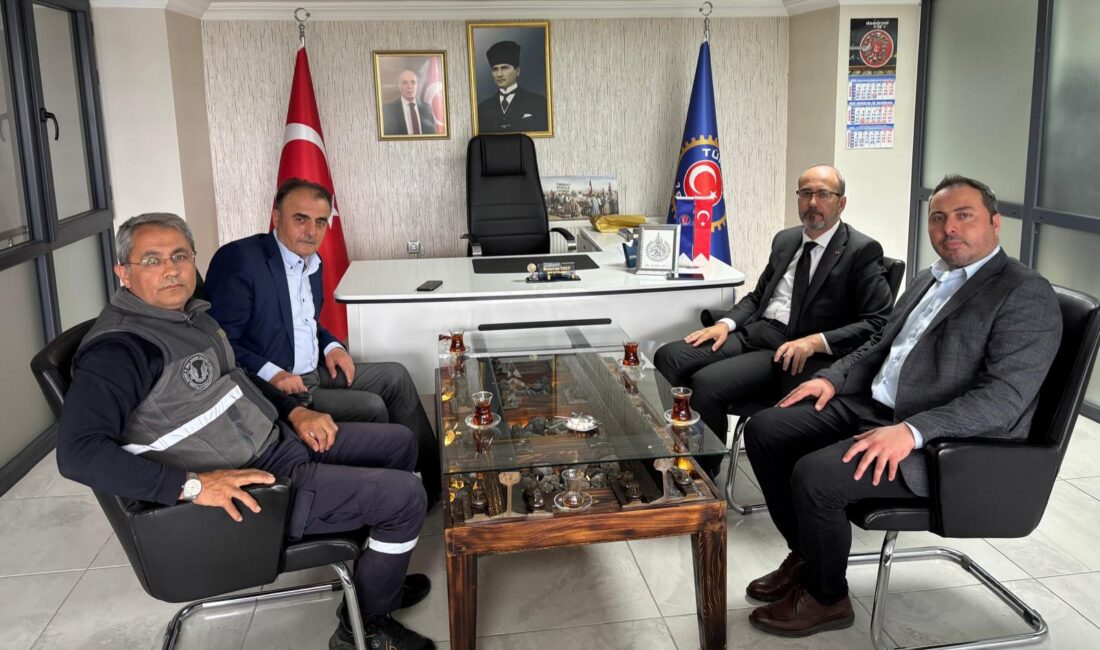 Afyonkarahisar İl Sağlık Müdürü Dr. Hakkı Öztürk Türk-İş İl Başkanı